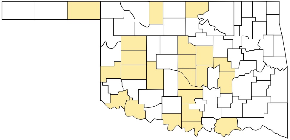 OK State Map of Operations